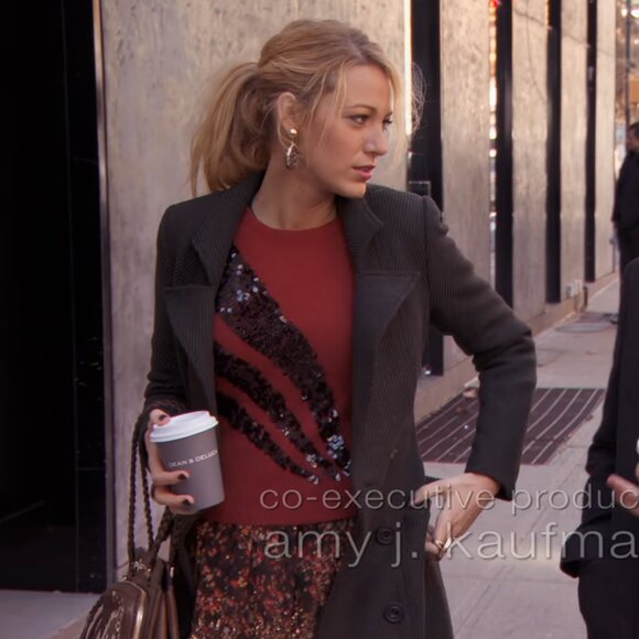 Marc by Marc Jacobs Quad Sequin Sweater ASO Serena Van Der Woodsen - Picture 11 of 12